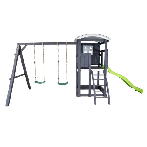 OLAF žaidimų aikštelė (MO311) antracito spalvos eglė + balta