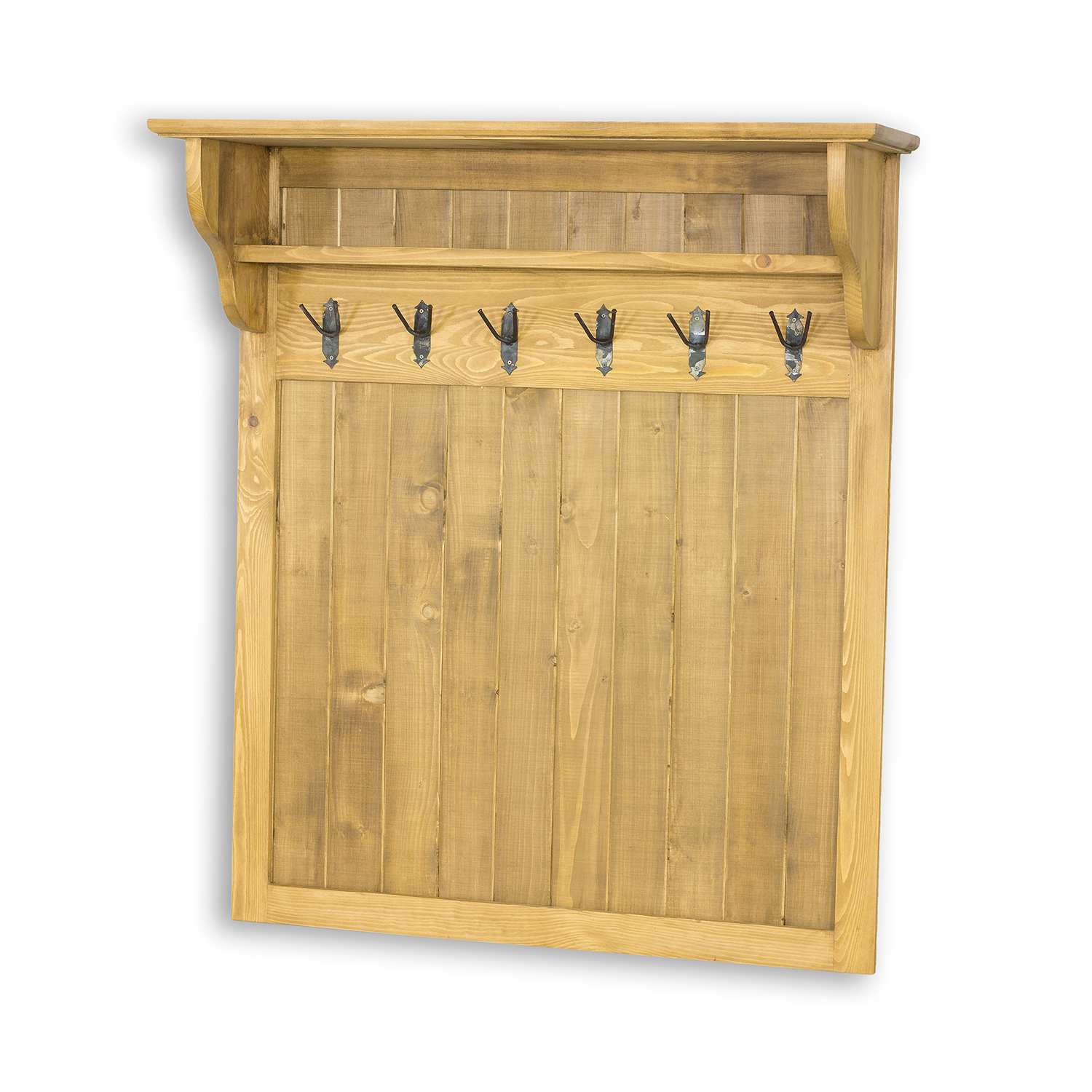 Pušinė spinta RUSTIKAL GR701 pušis šviesus vaškas