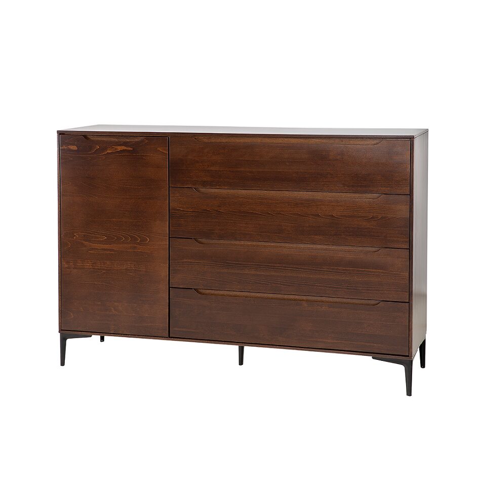 Buko komoda MODERN KD423 moka bukas