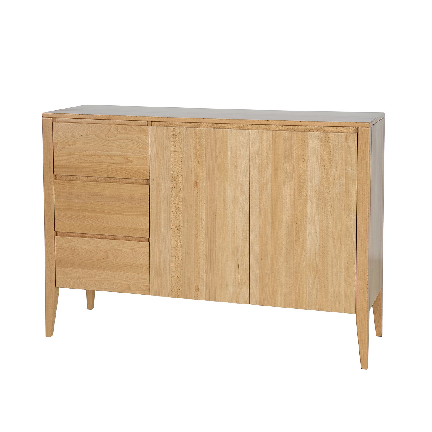 RETRO buko komoda KD439 natūralus bukas