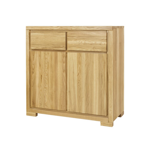 Ąžuolinė komoda CLASSIC KD354 kakavos ąžuolas
