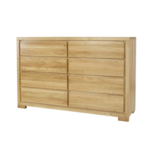 Ąžuolinė komoda CLASSIC KD356 kakavos ąžuolas