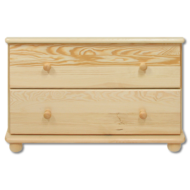CORSICA KD102 pušies komoda, pušis ir ąžuolas
