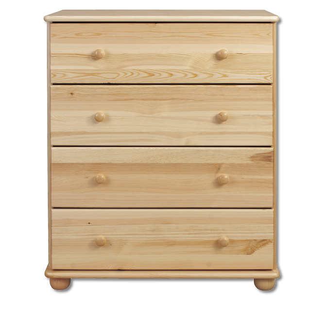 CORSICA KD110 pušies komoda, pušis ąžuolas