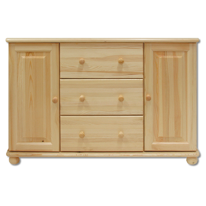 CORSICA KD121 pušies komoda, pušis ąžuolas