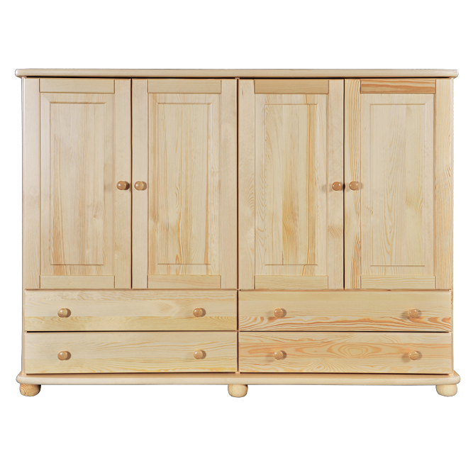 Pušinė komoda MUGO KD157 natūrali pušis