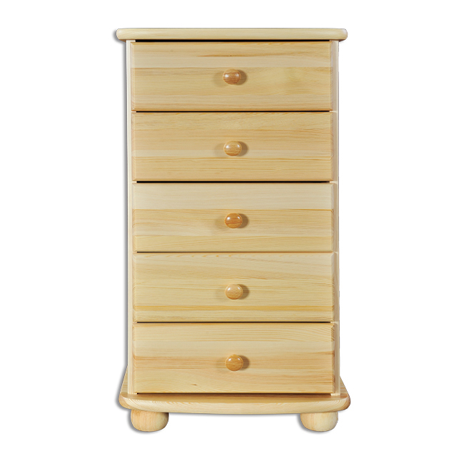 Pušinė komoda MUGO KD160 pušies riešuto spalvos