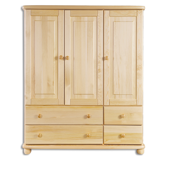 Pušinė komoda MUGO KD166, pušis, alksnis