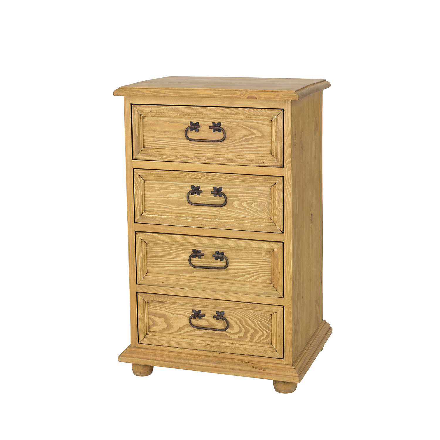 Pušinė komoda RUSTIKAL KD700, pušis, šviesus vaškas