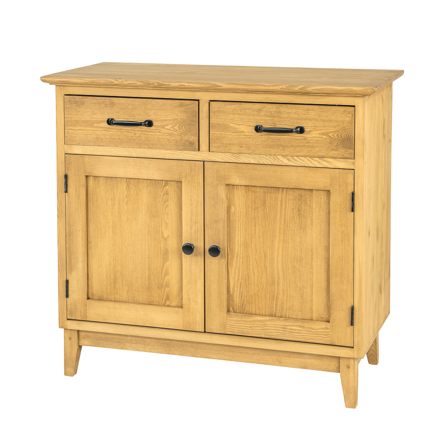 Pušinė komoda RUSTIKAL KD714, pušies baltumo vaškas