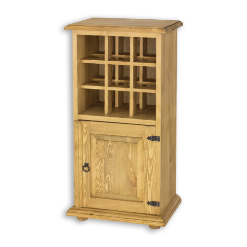 Pušinė komoda RUSTIKAL KD723 antikvarinė pušis balta