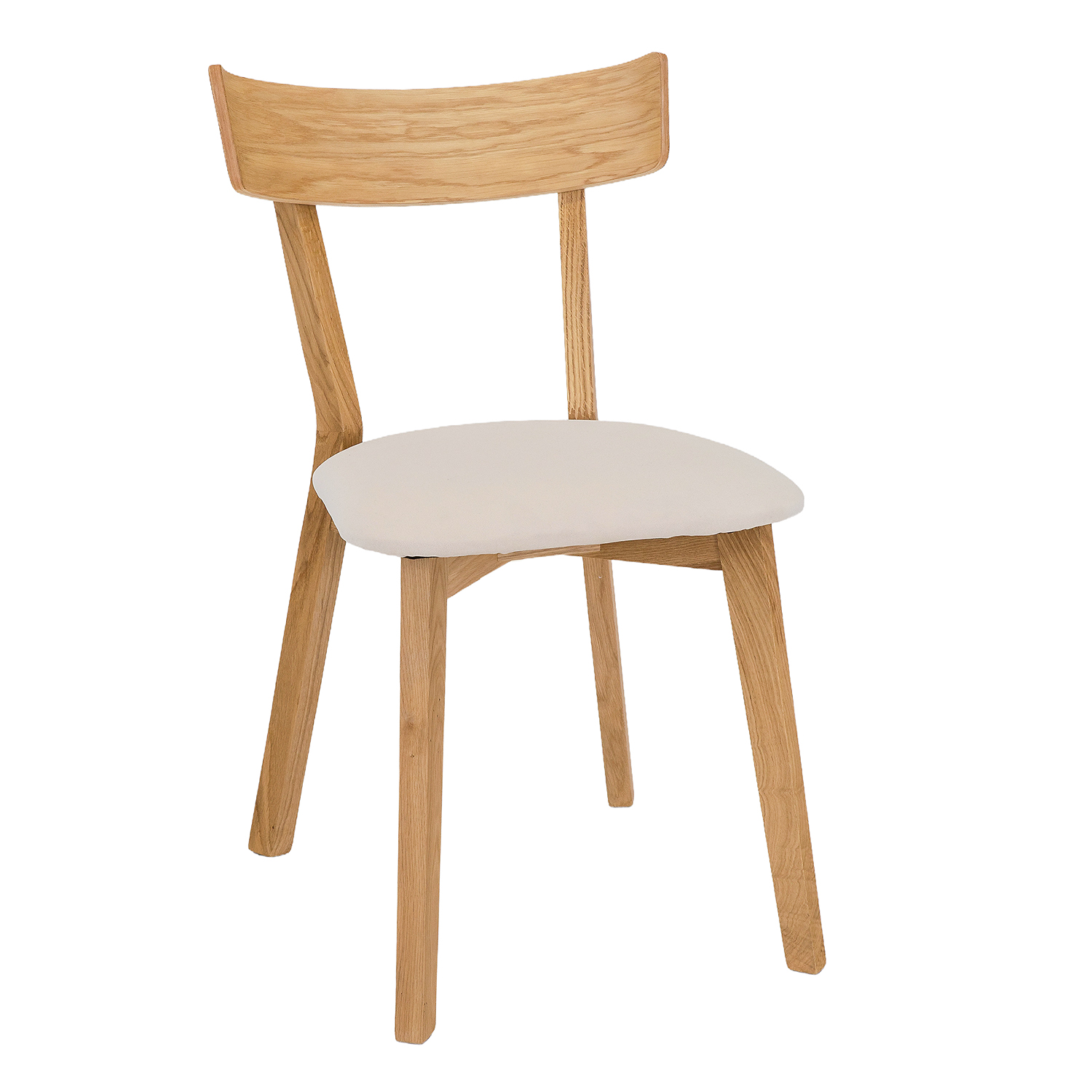 Ąžuolinė kėdė KT300, natūralus ąžuolas