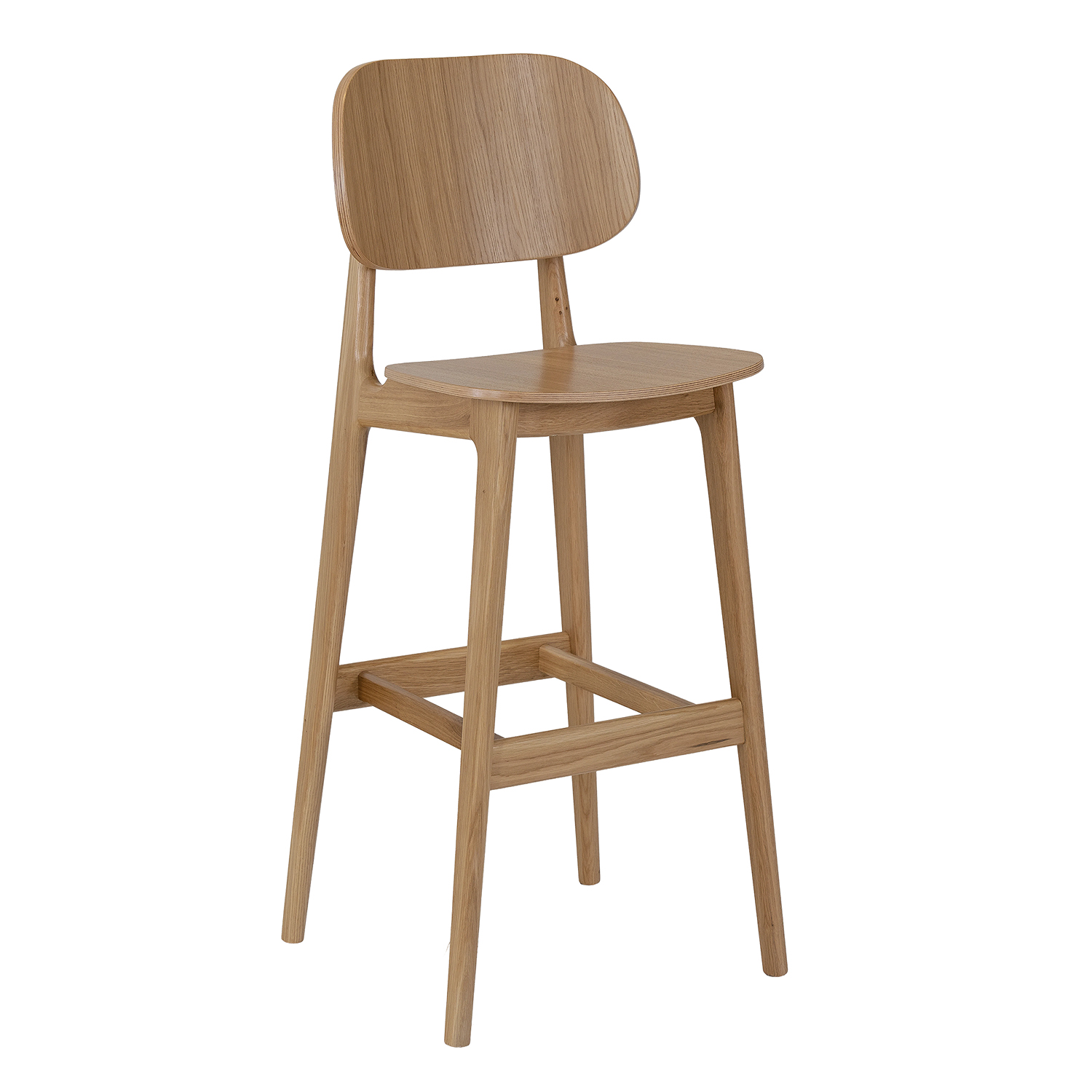 Ąžuolinė kėdė KT384 LITE natūralus ąžuolas