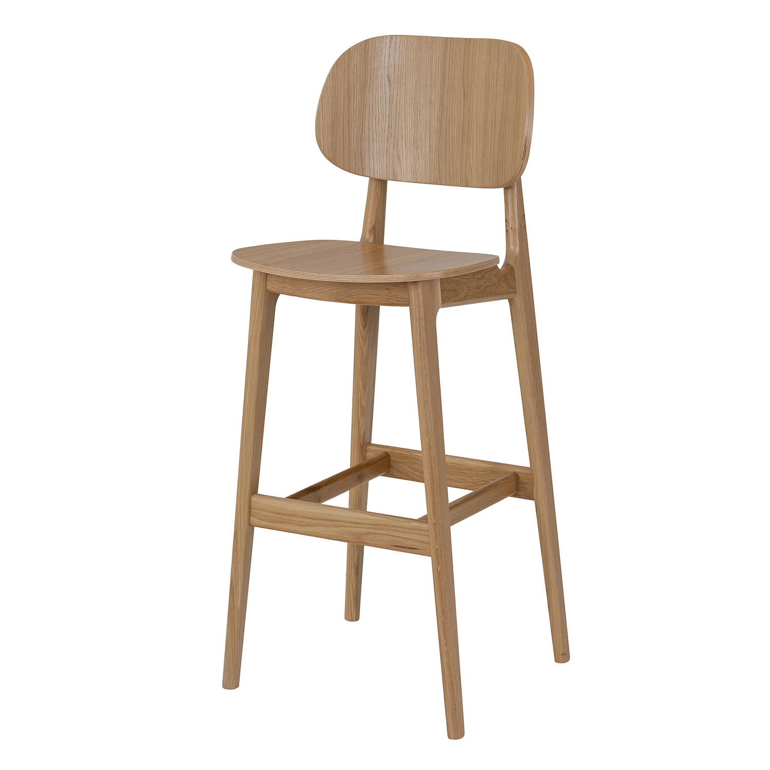 Ąžuolinė kėdė KT384 LITE natūralus ąžuolas — изображение 3