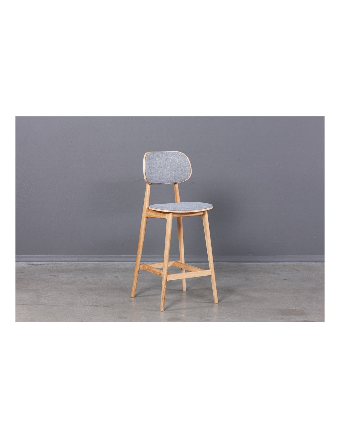 Ąžuolinė kėdė KT384 tamsaus ąžuolo