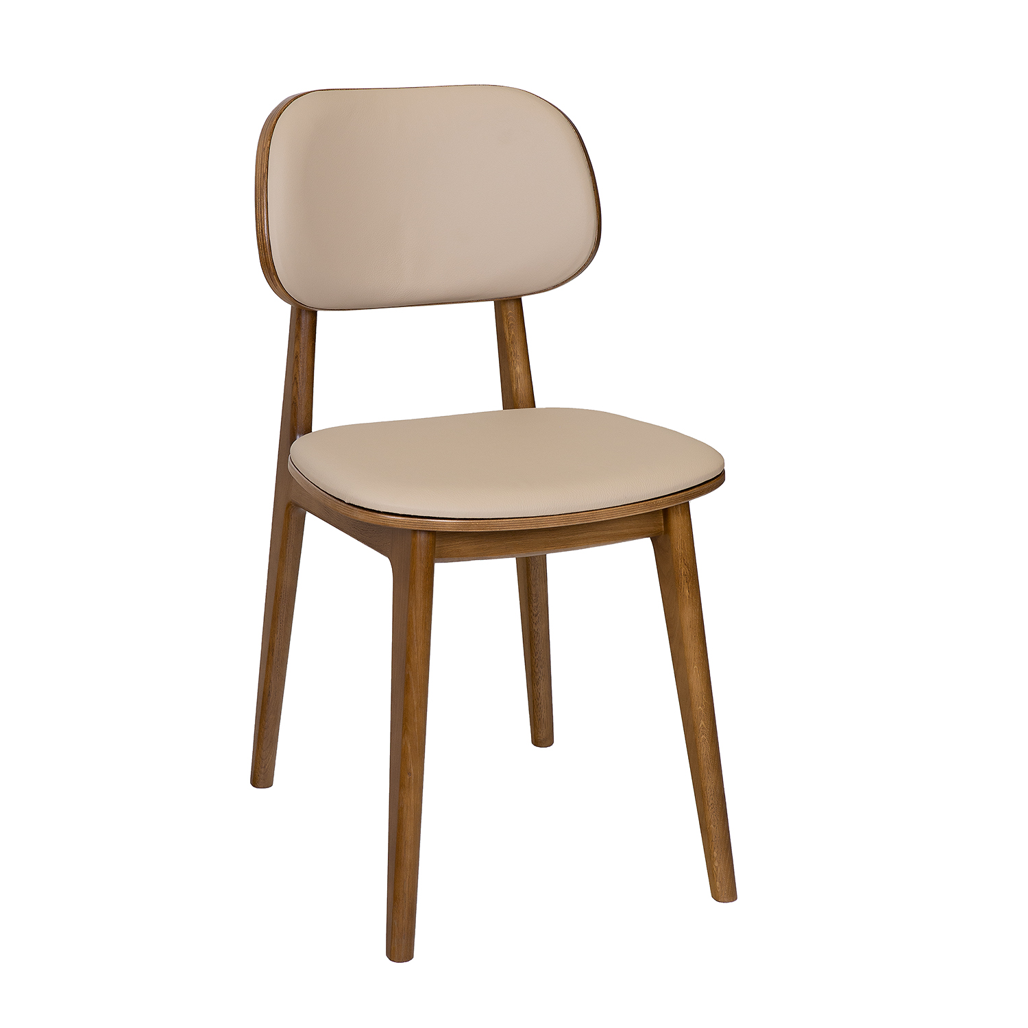 Ąžuolinė kėdė KT384 medaus ąžuolo spalvos