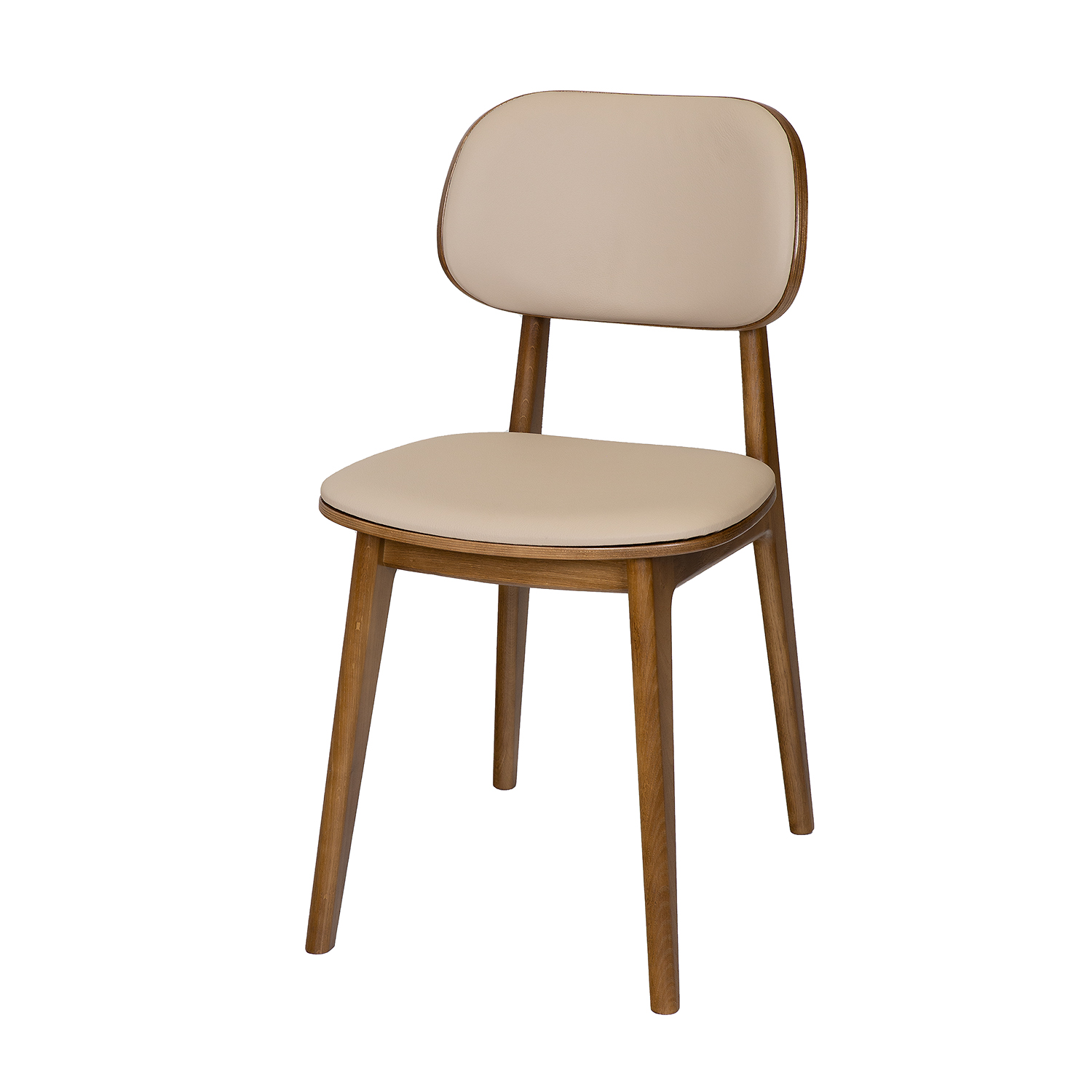 Ąžuolinė kėdė KT384 medaus ąžuolo spalvos — изображение 3