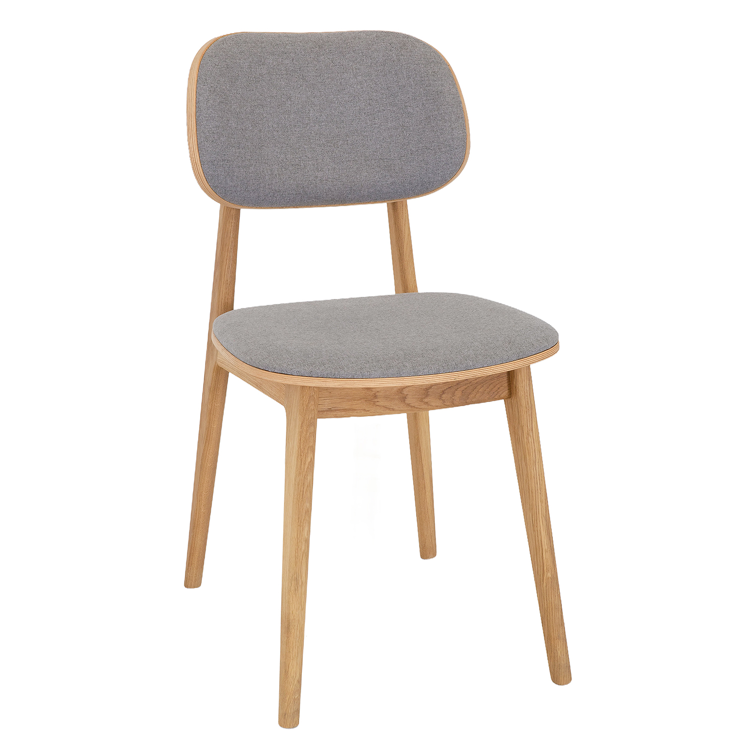 Ąžuolinė kėdė KT384 medaus ąžuolo spalvos — изображение 4