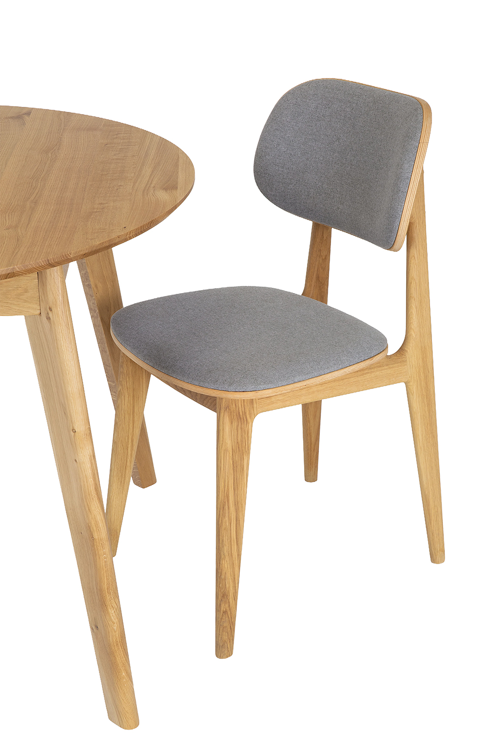 Ąžuolinė kėdė KT384 medaus ąžuolo spalvos — изображение 11