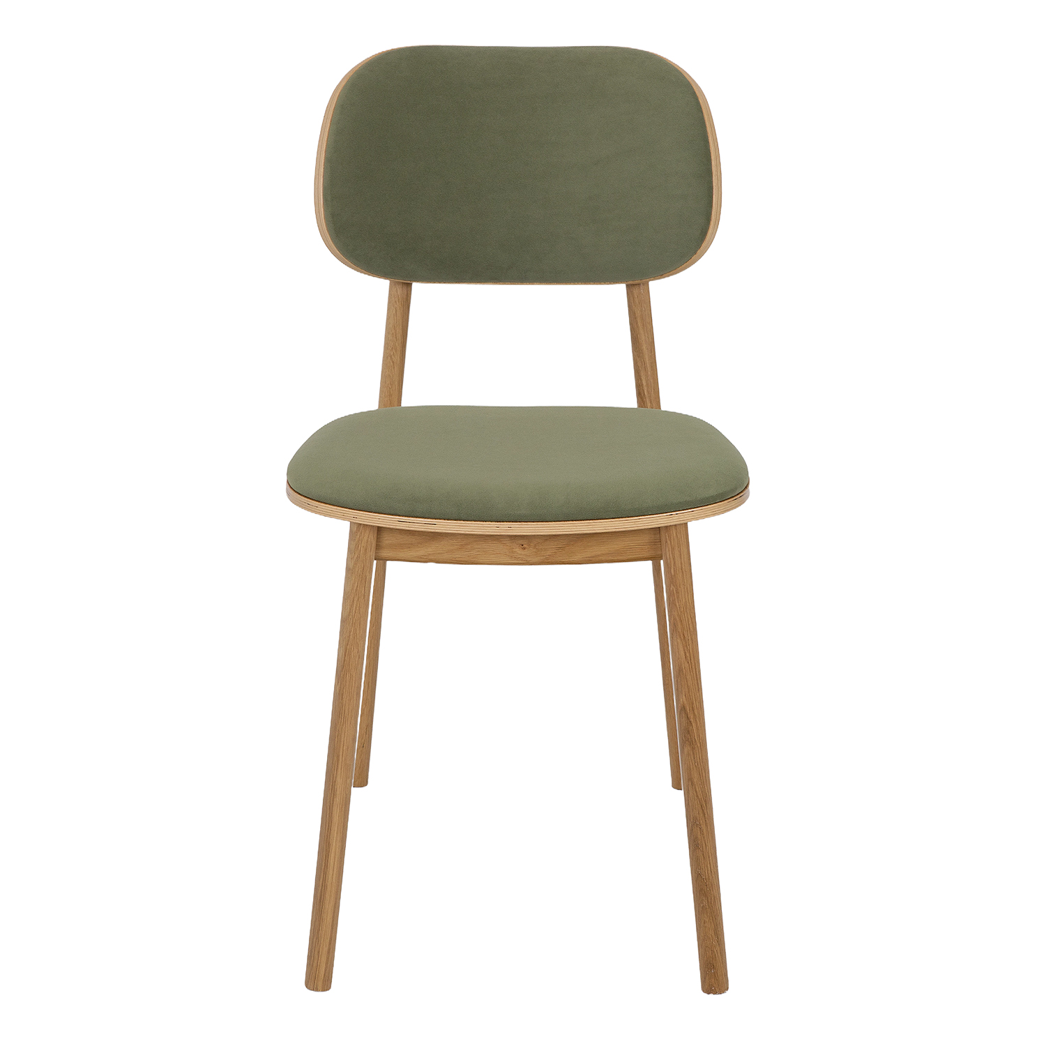 Ąžuolinė kėdė KT384 medaus ąžuolo spalvos — изображение 8