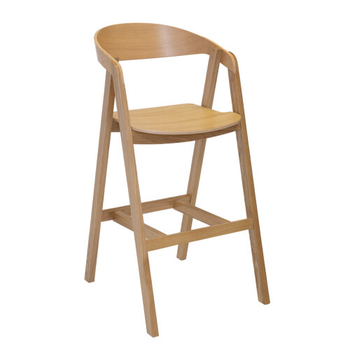 Ąžuolinė kėdė KT386 LITE kakavos spalvos ąžuolas