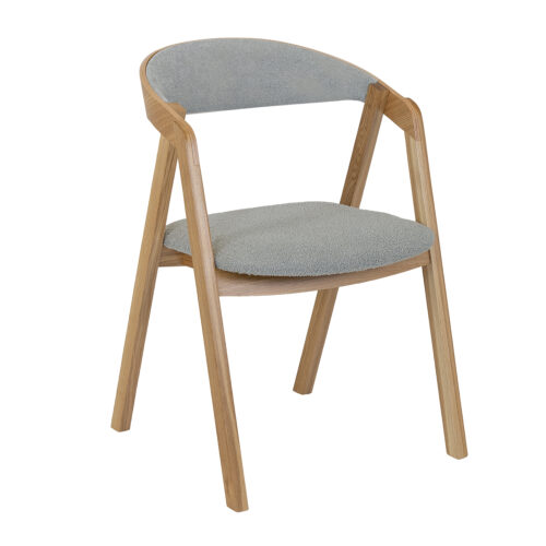 Ąžuolinė kėdė KT386 kakavos ąžuolo spalvos