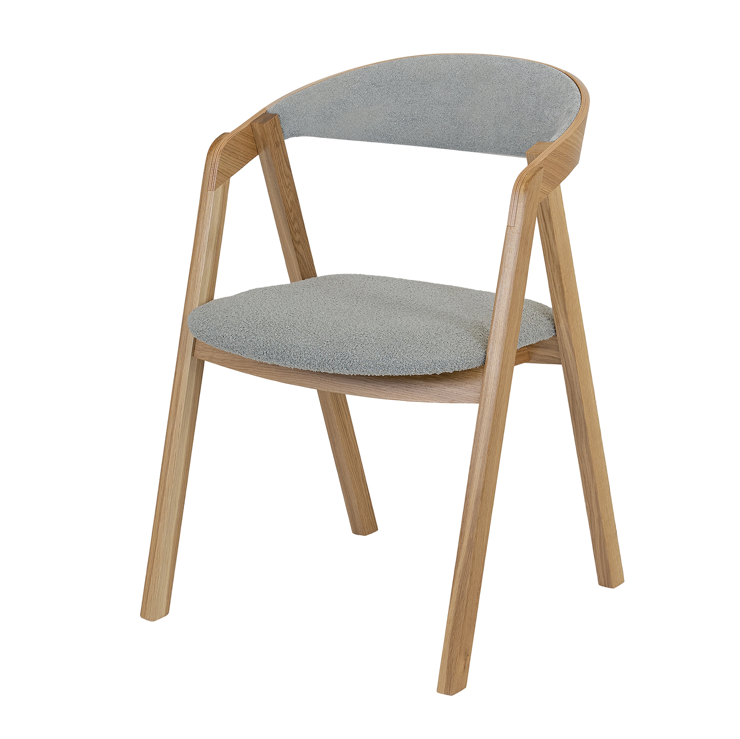 Ąžuolinė kėdė KT386 tamsaus ąžuolo — изображение 3