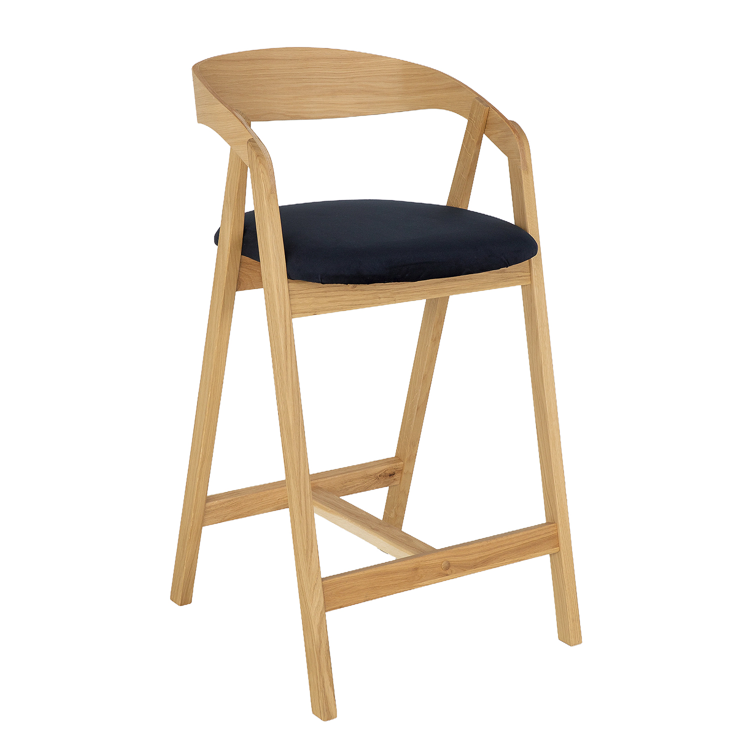 Ąžuolinė kėdė KT395 medaus ąžuolo spalvos