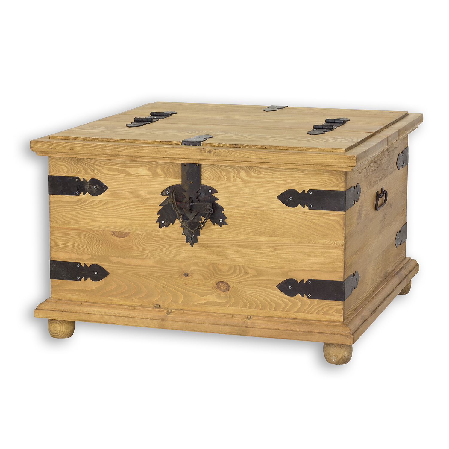 Pušinė komoda RUSTIKAL KS700 balta pušis patina