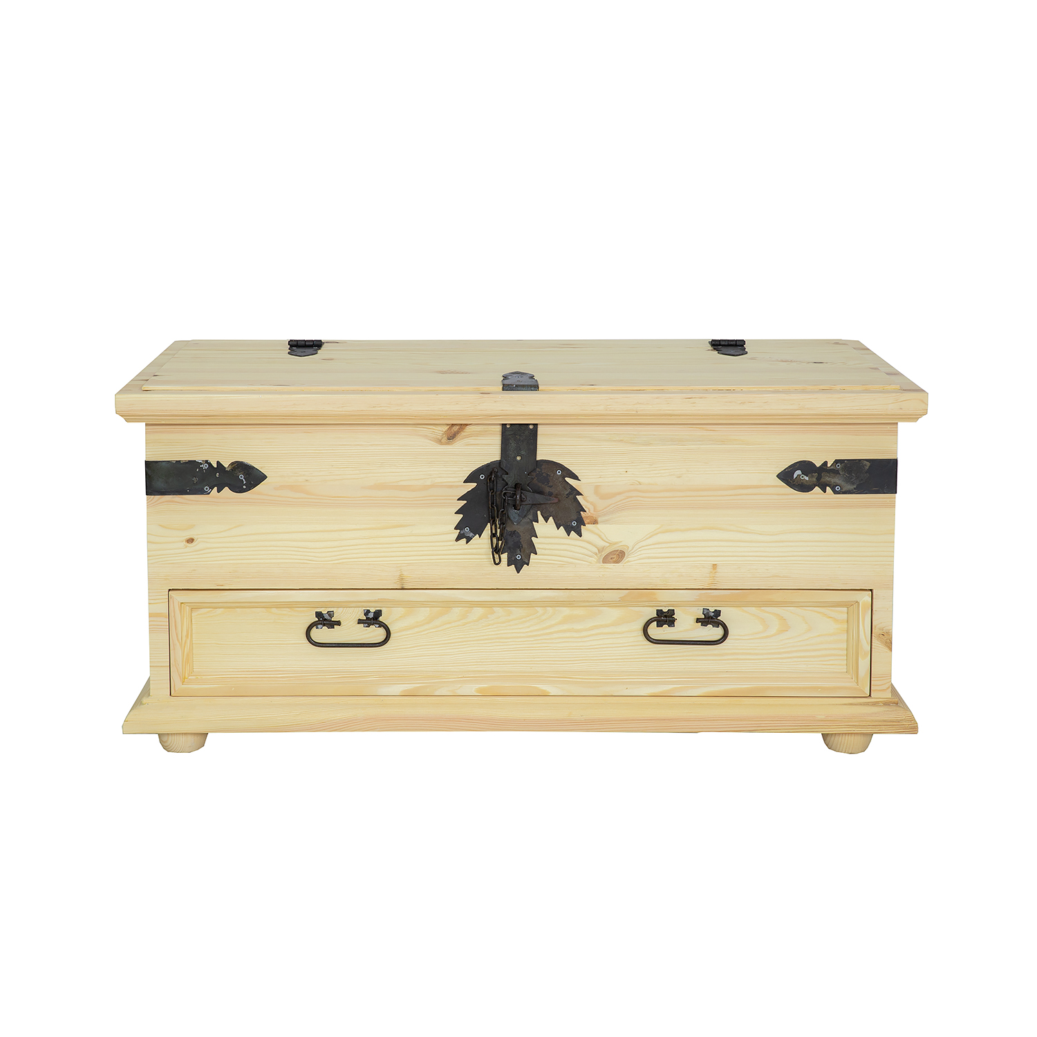 Pušinė komoda RUSTIKAL KS701 antikvarinė pušis balta — изображение 5