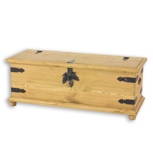 Pušinė dėžutė RUSTIKAL KS702 pušies bespalvis vaškas