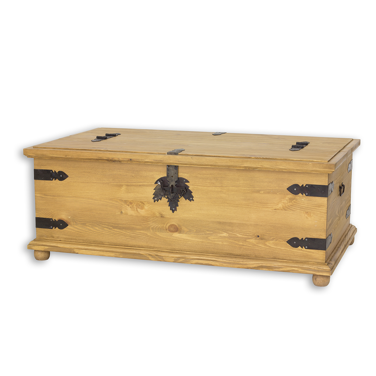 Pušinė komoda RUSTIKAL KS703 pušies baltumo vaškas