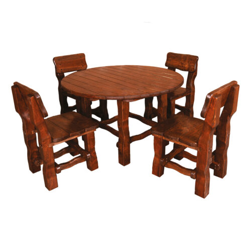 MAX apvalus stalas (MO210) alksnio ąžuolo