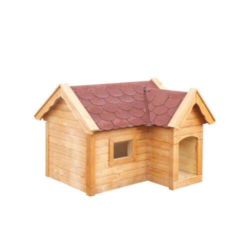 BRUNO LUX šuns būda (MO141) eglės erkė