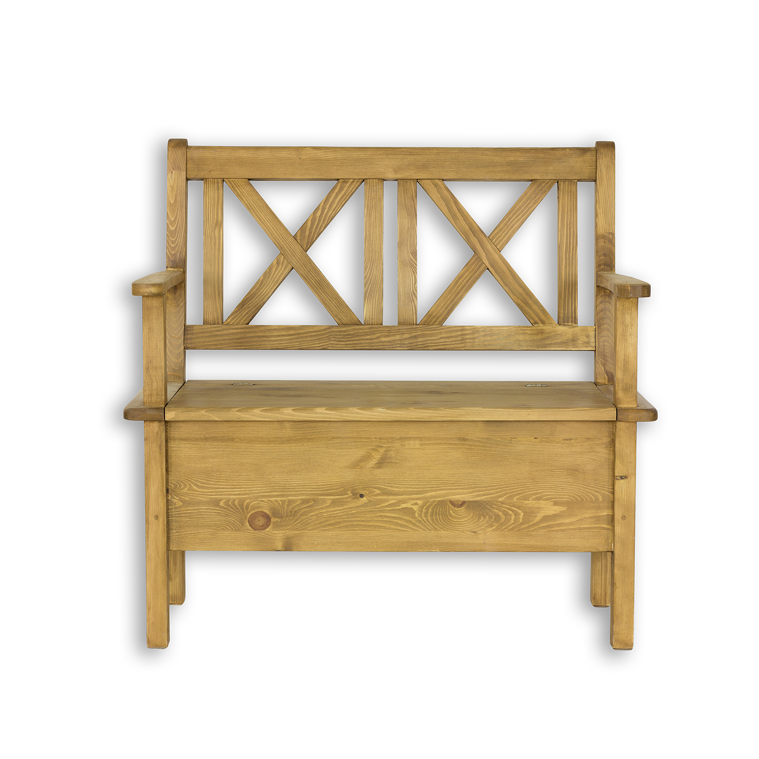 Pušinė kampinė sofa RUSTIKAL NR700, šviesaus pušies vaško imitacija - Paveikslėlis 2