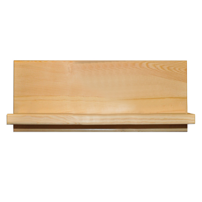 Pušinė lentyna PK150 pušis ąžuolas