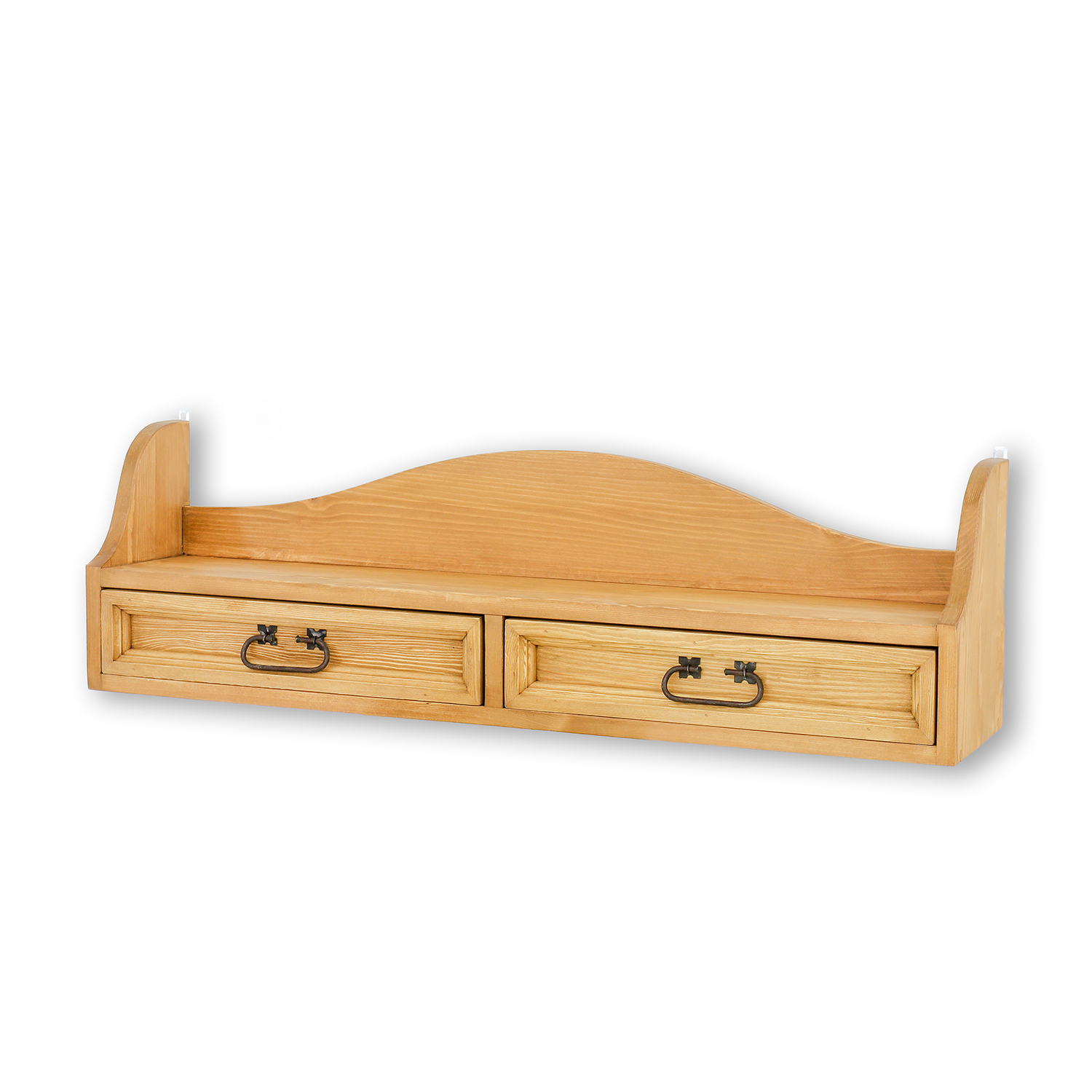 Pušinė lentyna RUSTIKAL PK703, pušis, šviesus vaškas