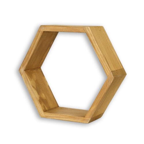 Pušinė lentyna RUSTIKAL PK705 antikvarinė pušis balta