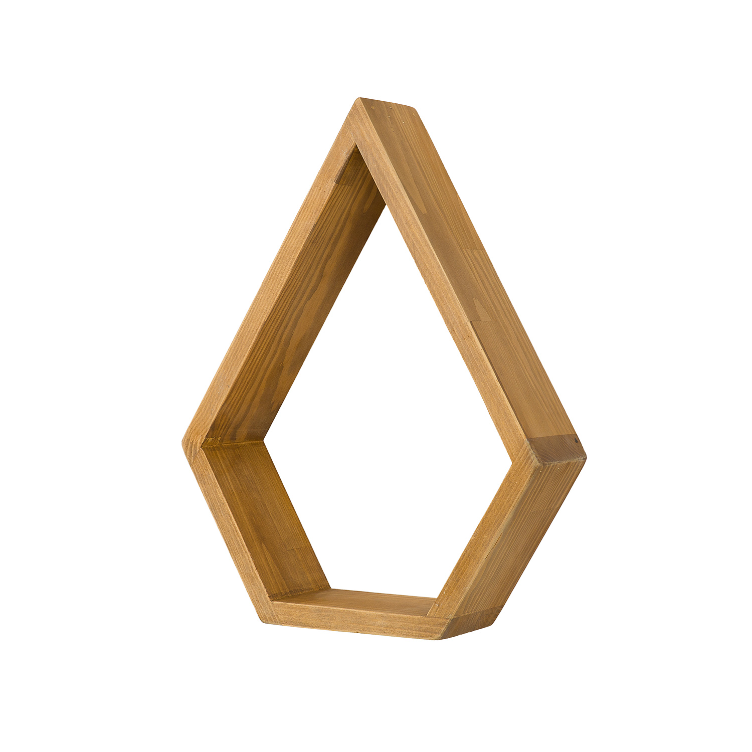 Pušinė lentyna RUSTIKAL PK706, pušis, šviesus vaškas