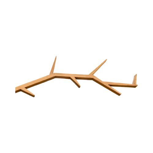 Pušinė lentyna RUSTIKAL PK709 pušis bespalvis vaškas