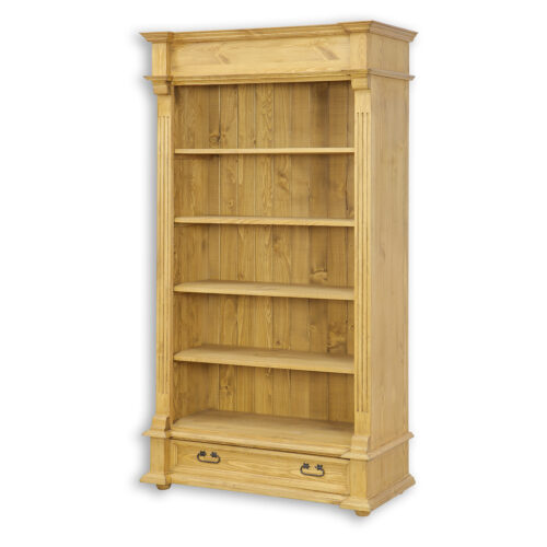 Pušinė lentyna RUSTIKAL RG705, skaidraus vaško spalvos, pušis