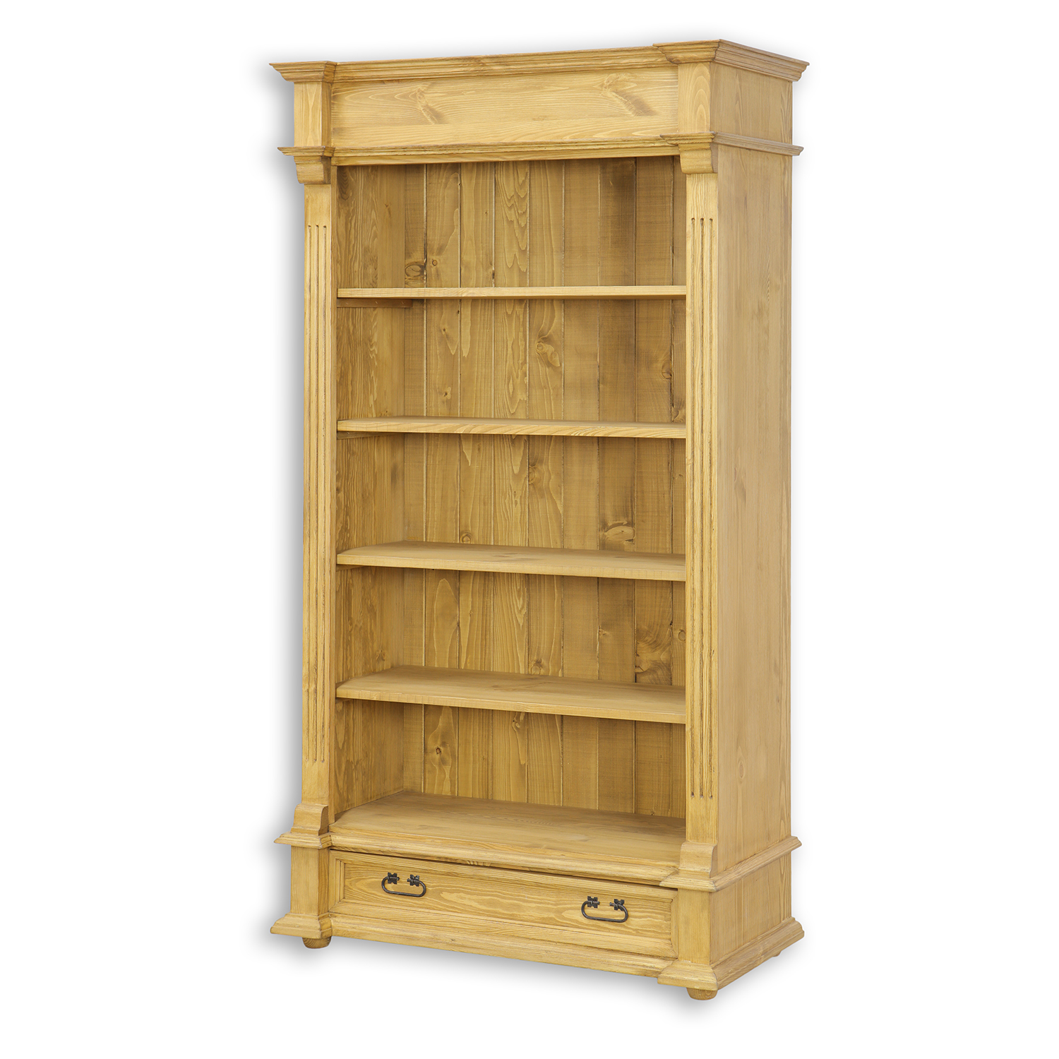 Pušinė lentyna RUSTIKAL RG705, pušies balintas vaškas