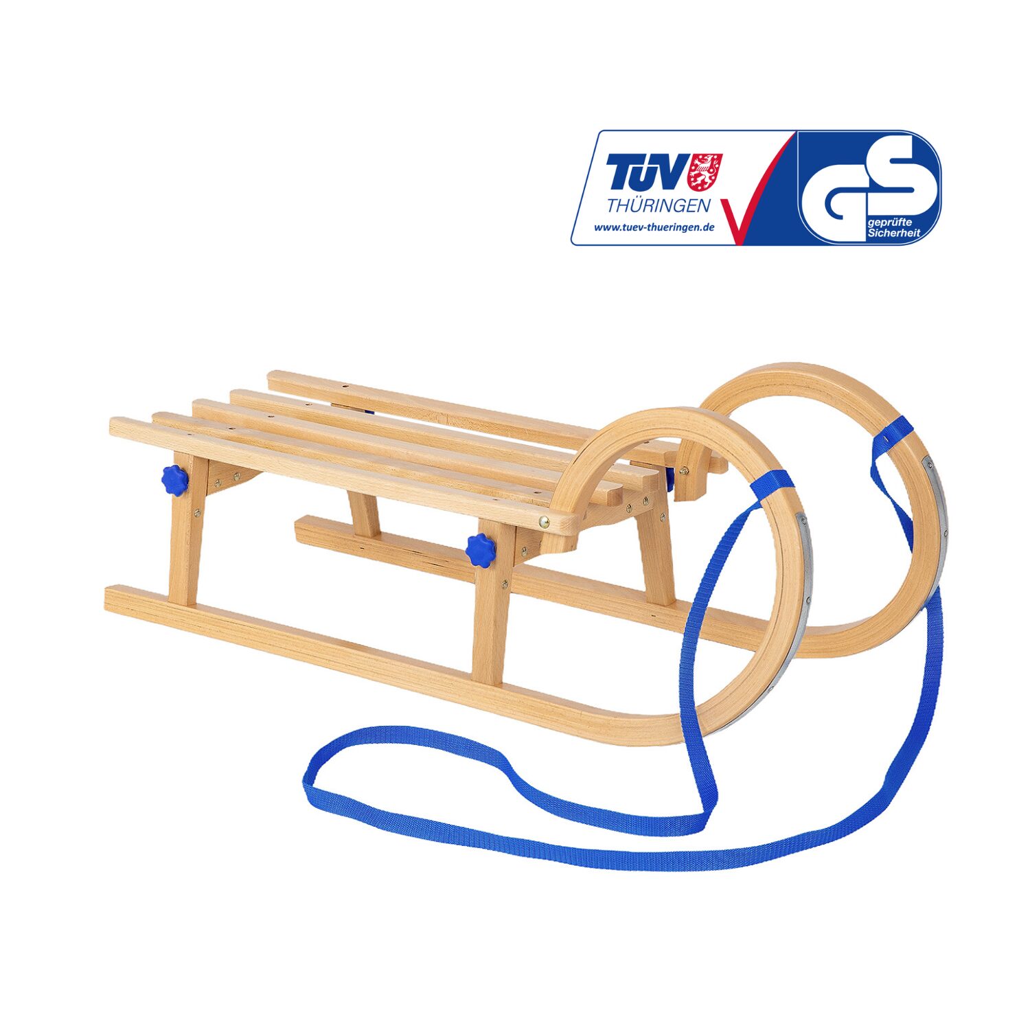 Medinės sulankstomos rogės AD423/2M, natūralus bukas