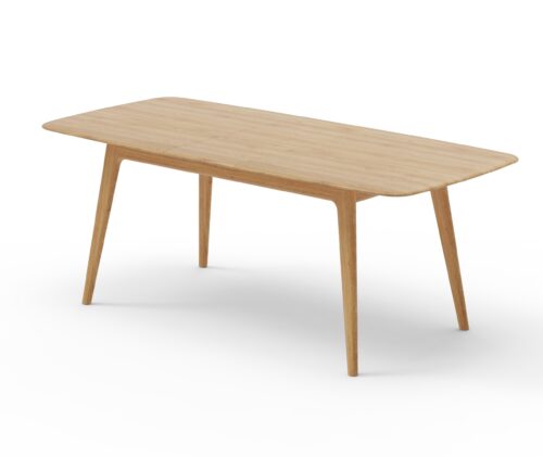 Ąžuolinis stalas ST307 kakavos ąžuolas