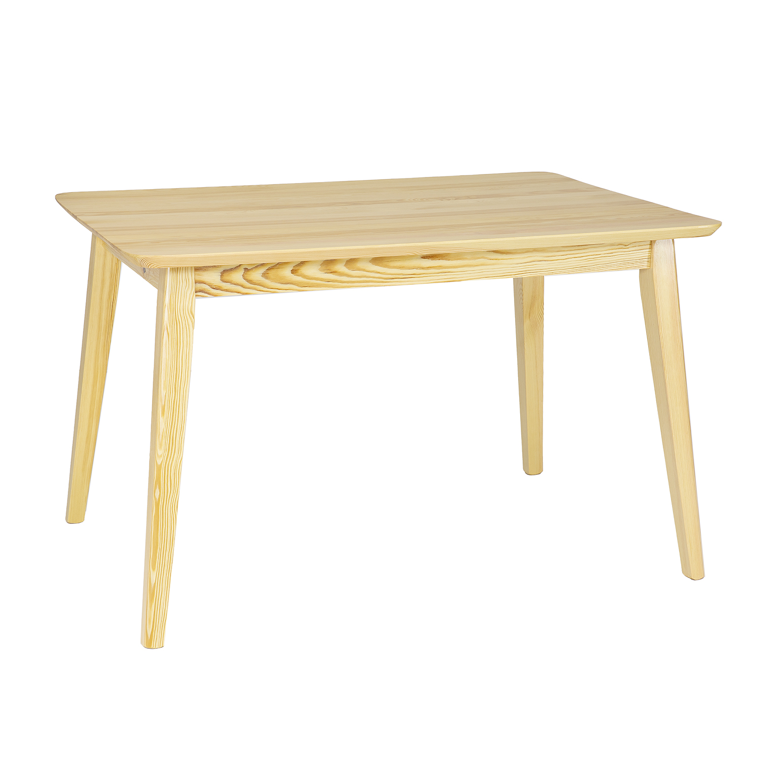 Pušinis stalas ST120, neapdorota pušis, nelakuotas — изображение 3