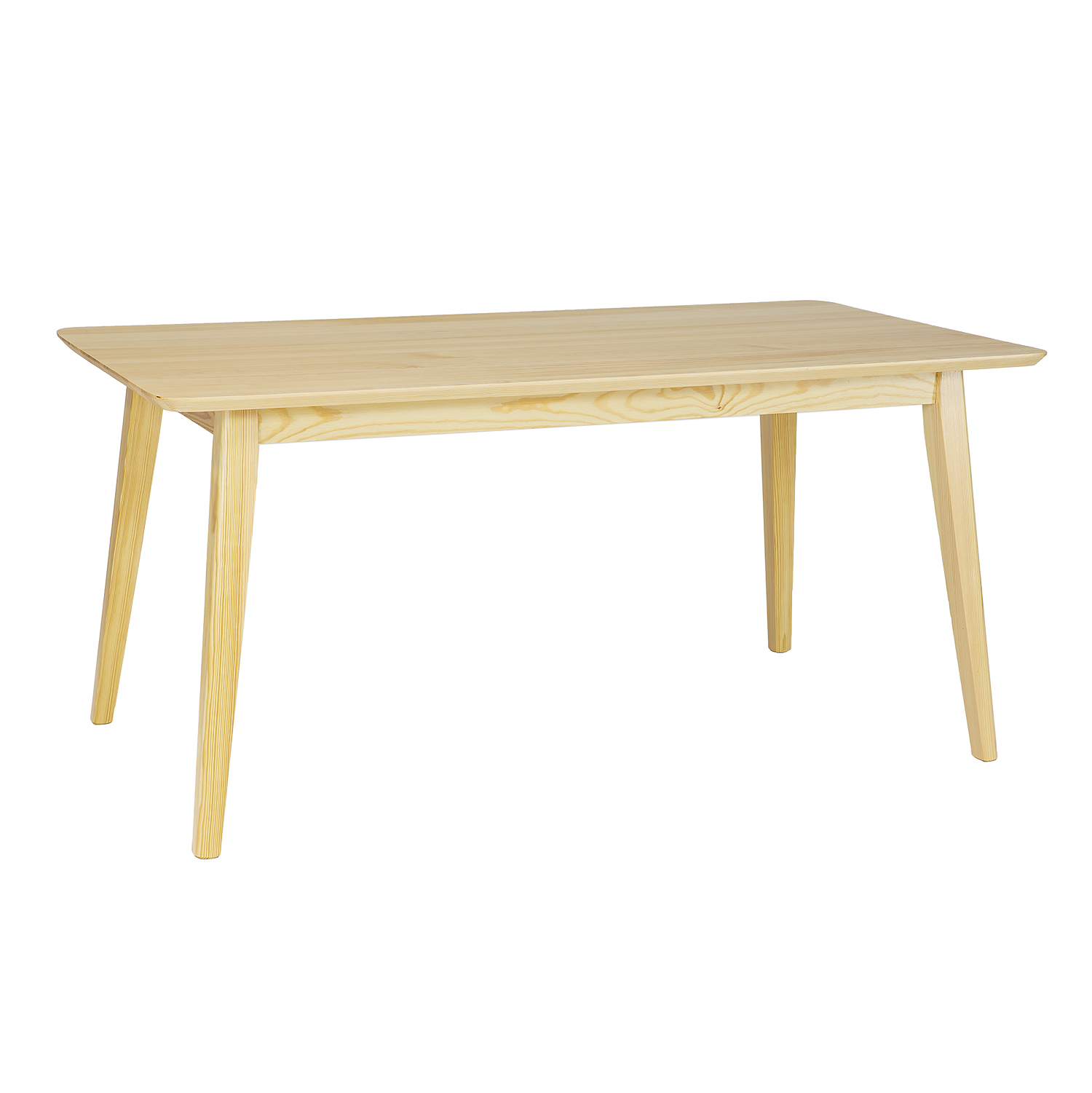 Pušinis stalas ST120, neapdorota pušis, nelakuotas — изображение 11