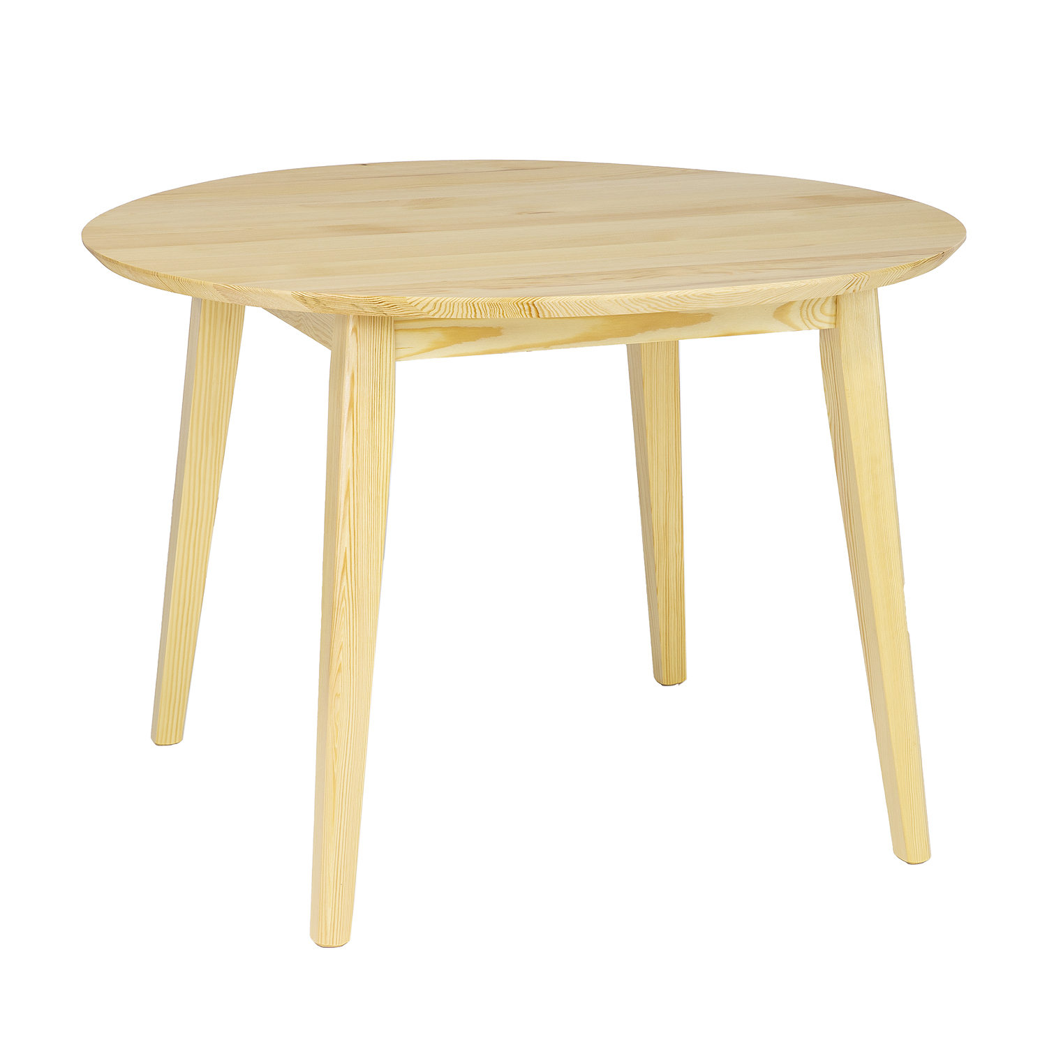 Pušinis stalas ST121, neapdorota pušis, nelakuota — изображение 3