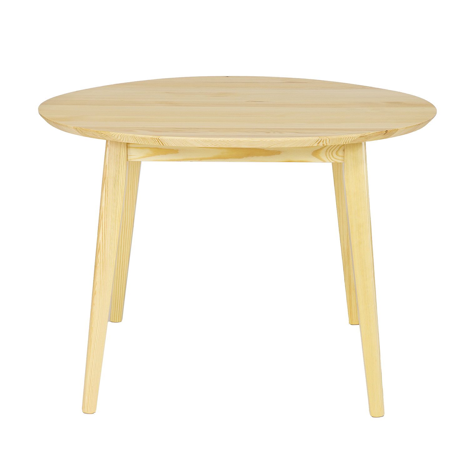 Pušinis stalas ST121, neapdorota pušis, nelakuota — изображение 2