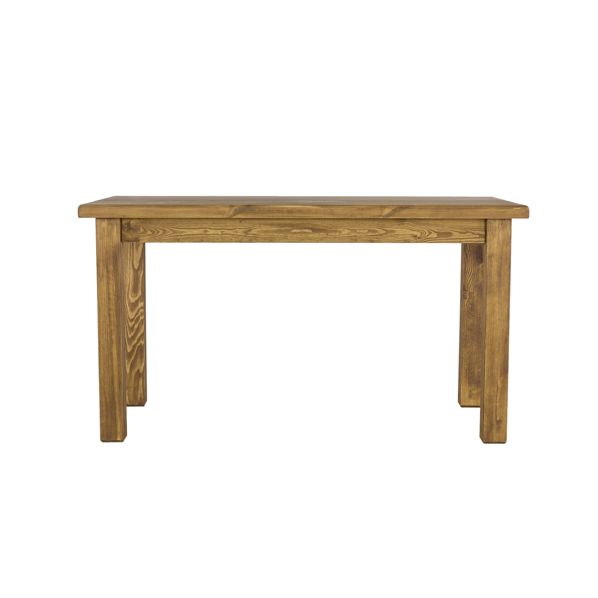 Pušinis stalas ST703, tamsaus vaško pušis - Paveikslėlis 5