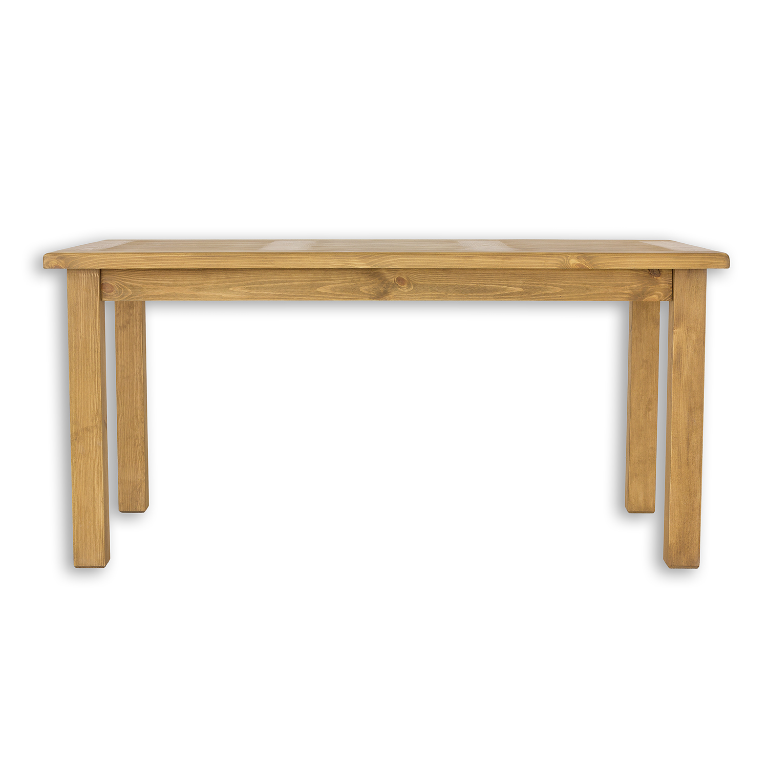 Pušinis stalas ST703, tamsaus vaško pušis - Paveikslėlis 2